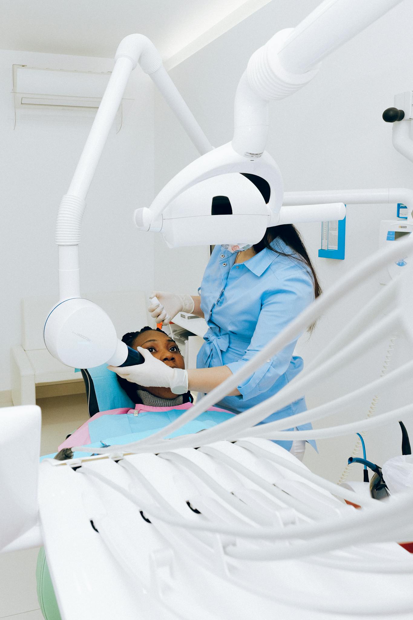 patient receiving treatment