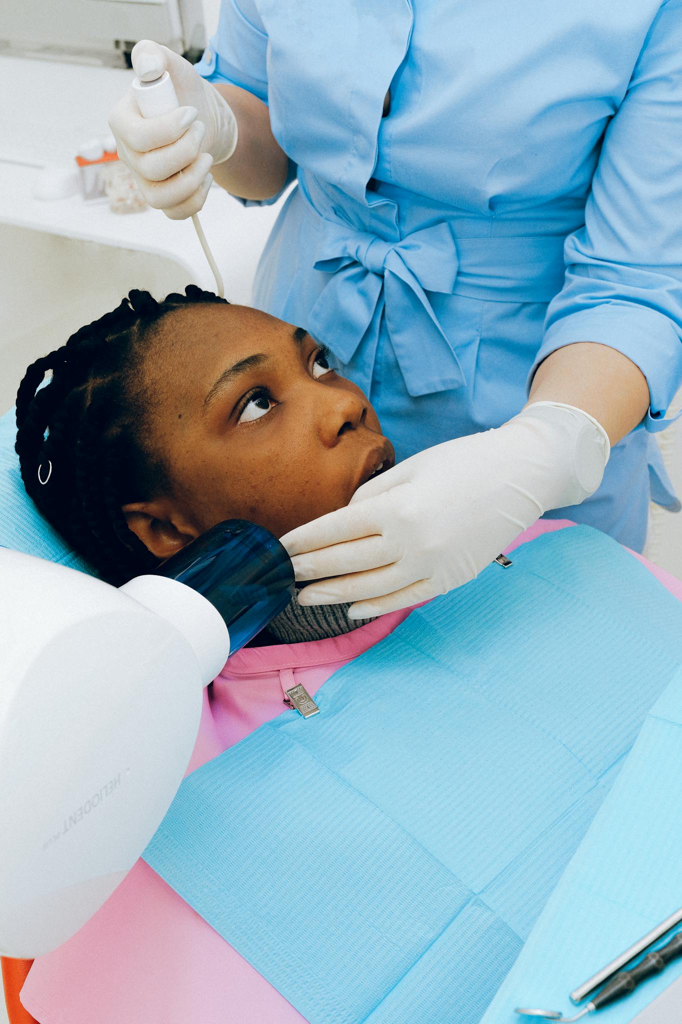 patient receiving treatment